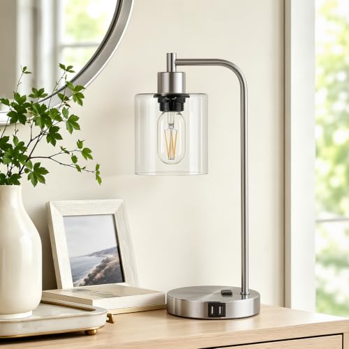 Industrial Touch Control Table Lamps Set of 2 (2 Count)