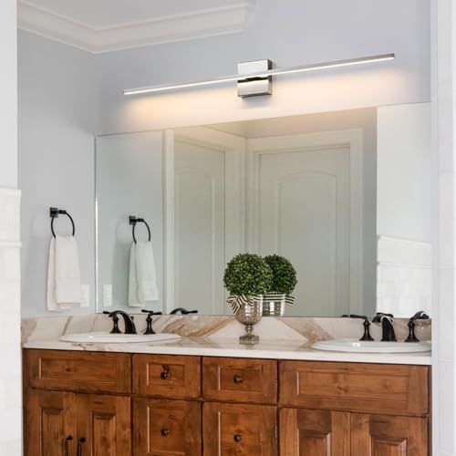 Bathroom Lighting Fixtures Over Mirror