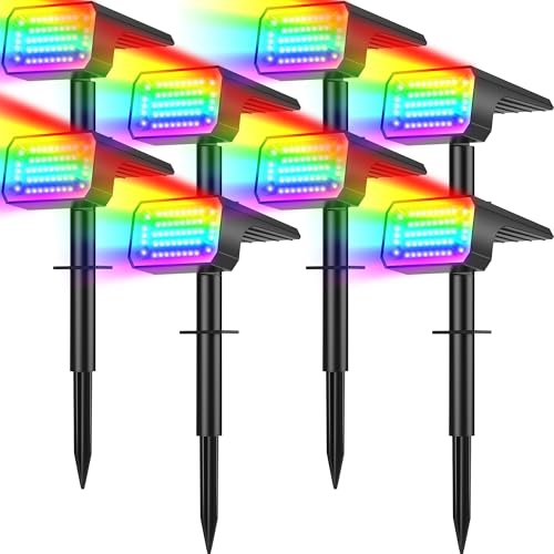 Solar Spot Lights Outdoor (8 Count)