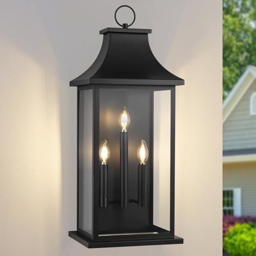 1 Pack 28'' Extra Large Outdoor Wall Lights