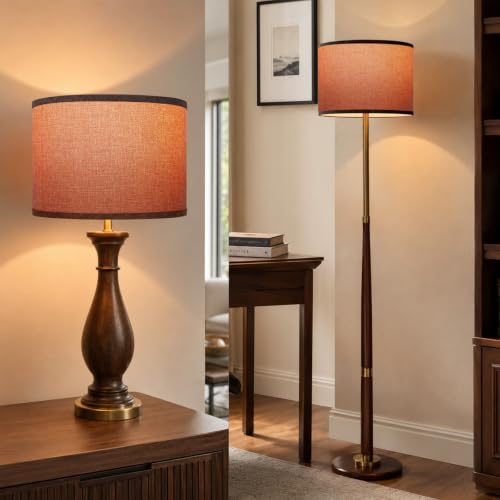 Drum Lampshades Set of 2 (2 Count)