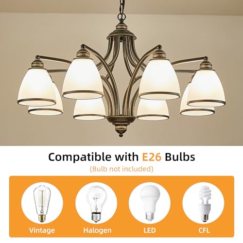 Rustic Chandeliers for Dining Room Farmhouse Chandelier With 8