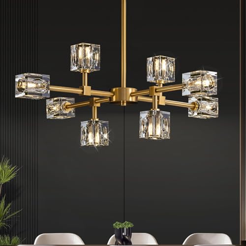 Sputnik Chandeliers for Dining Room Light Fixture (8 Count)