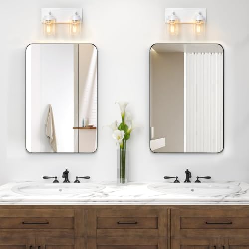 Bathroom Light Fixture White
