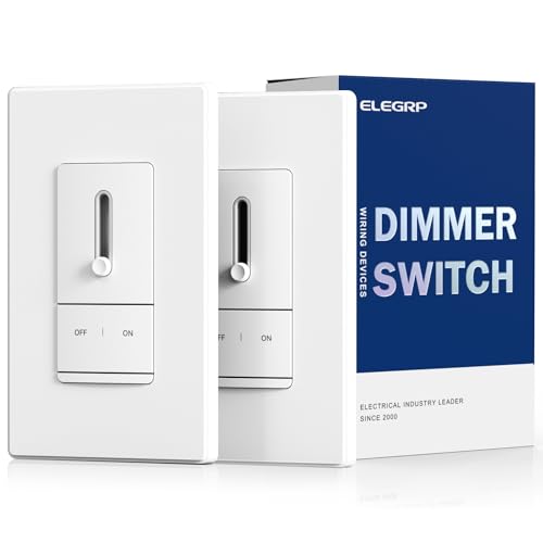 Slide Dimmer Light Switch (2 Count)