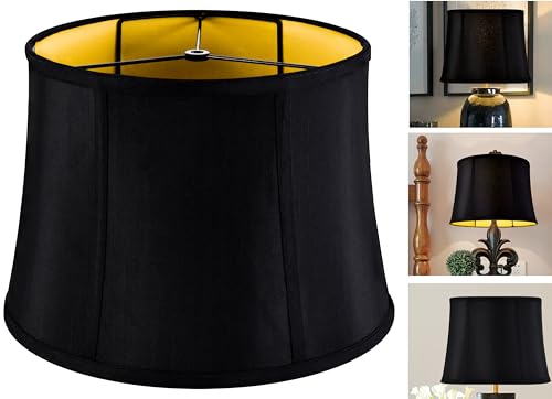 Medium Black Lamp Shade Set of 1