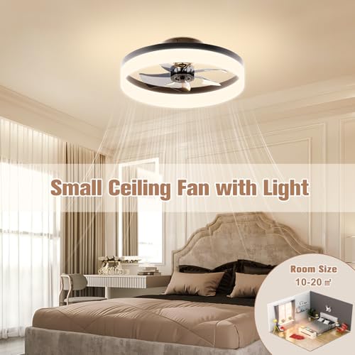 Low Profile Ceiling Fans with Lights and Remote