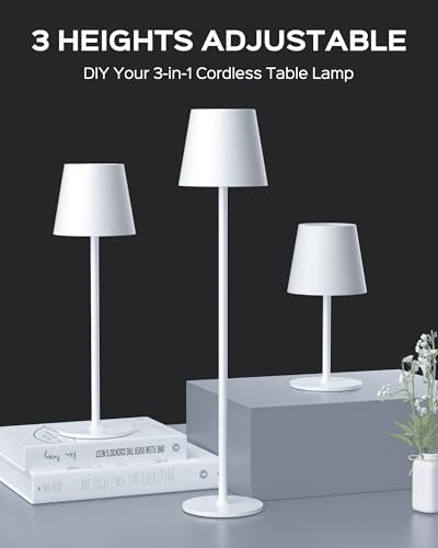 Cordless Table Lamps Rechargeable (2 Count)