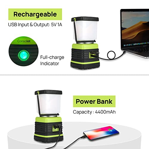 1000LM LED Camping Lantern Rechargeable