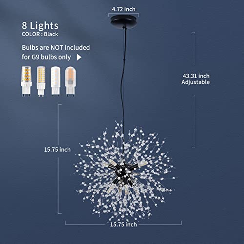 Modern Crystal Chandeliers Firework