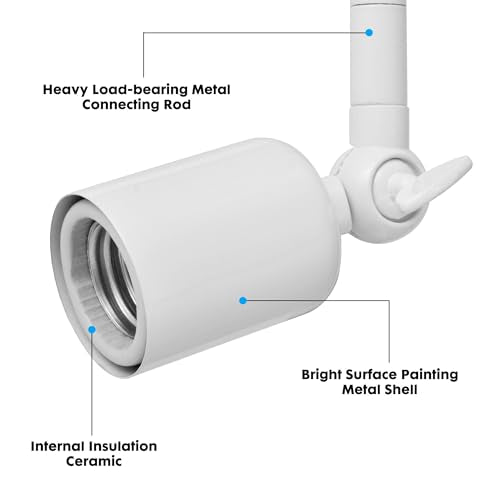 2 Pack E26 Light Socket Extender (2 Count)