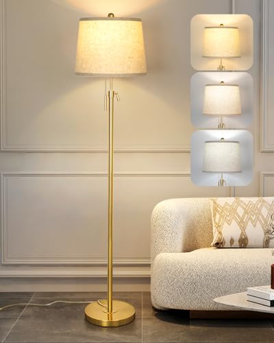 Gold Floor Lamp for Living Room 55
