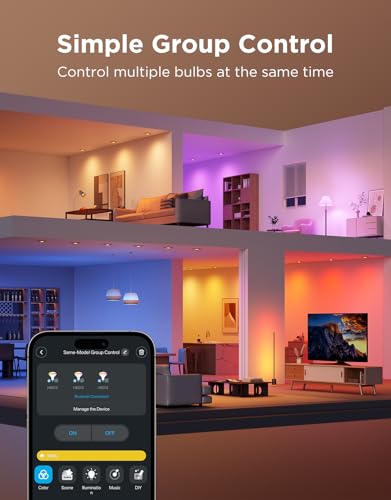 BR30 Smart Light Bulbs 850 LM (4 Count)