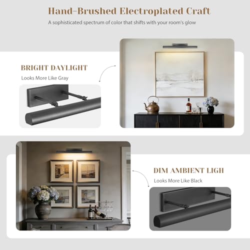 18'' Bronze Picture Light Hardwired