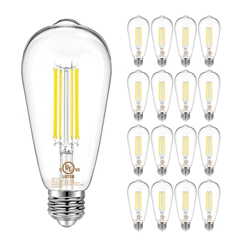 16 Pack Vintage LED Edison Bulbs (16 Count)