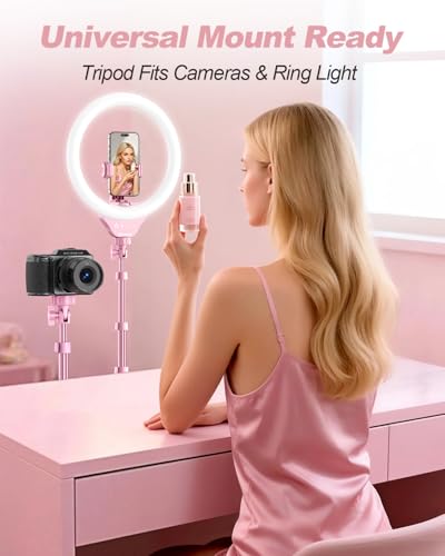 12'' LED Ring Light with 62'' Tripod Stand