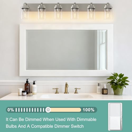Brushed Nickel Bathroom Light Fixtures