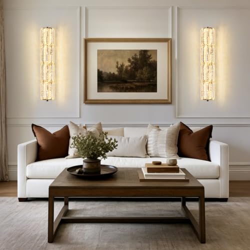 LED Crystal Wall Sconces