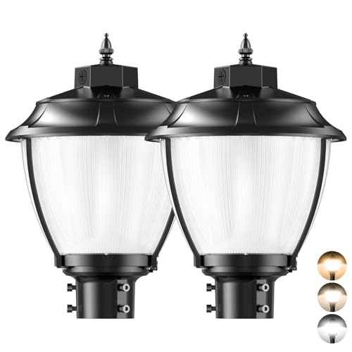 2Pack LED Post Top Light 100W (12.6 Inch)