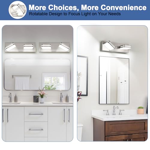 360° Rotate LED Bathroom Vanity Light Fixtures
