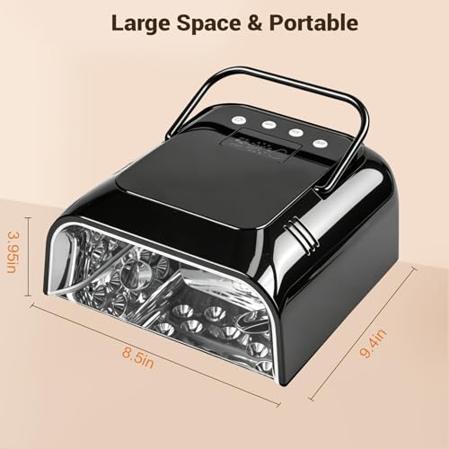 Rechargeable UV LED Nail Lamp Cordless