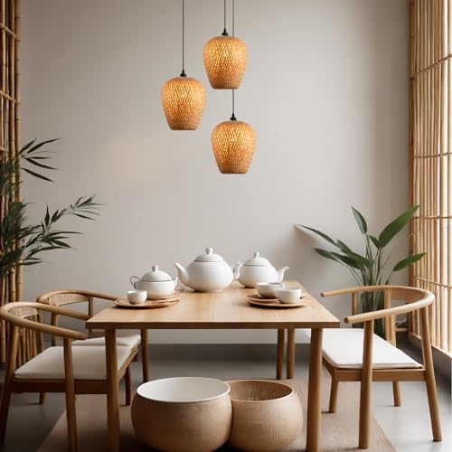 2 Pack Bamboo Lamp Shade (2 Count)