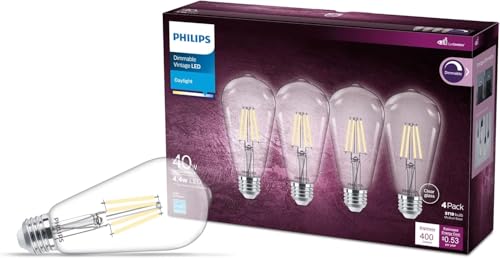 LED 40W ST19 4 (4 Count)