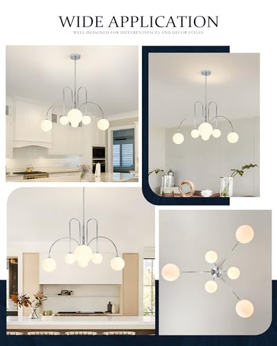 Nickel Sputnik Chandelier