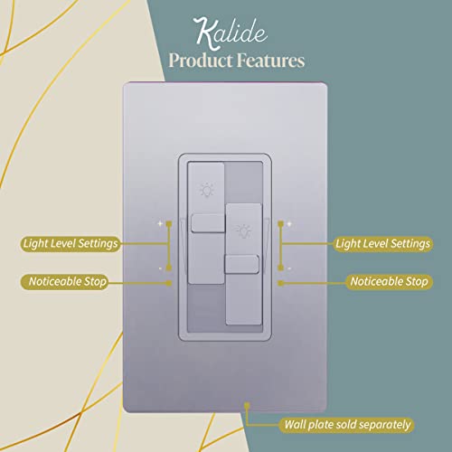 Elite Series Kalide Dual Load Dimmer Light Switch