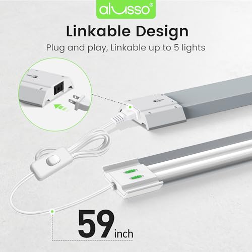LED Shop Lights 4FT with Reflector (4 Count)