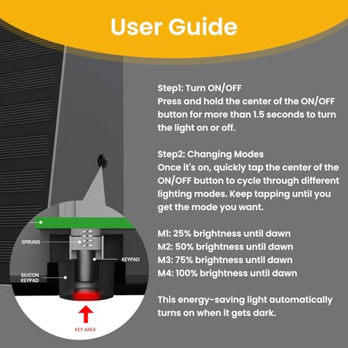 Solar Lights Outdoor Up and Down (2 Count)