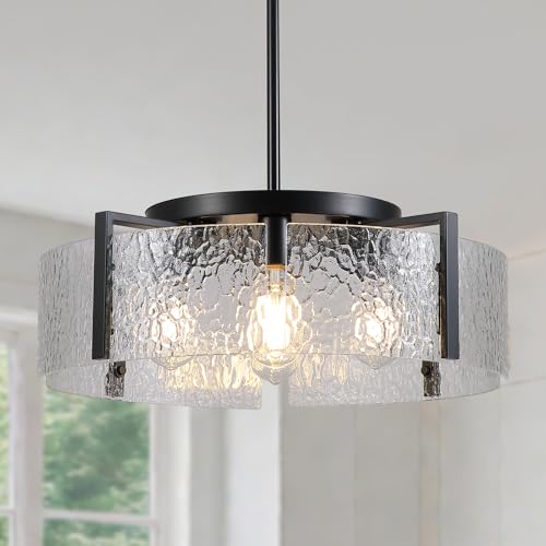 Black Chandelier for Dining Room Light Fixture