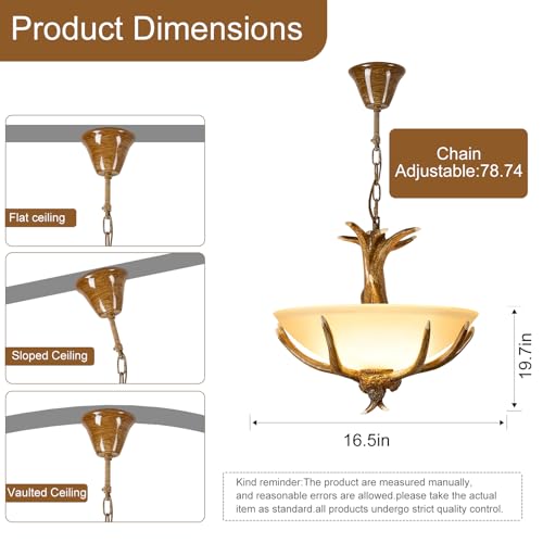 Antler Chandelier 3
