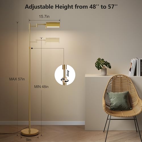 Dimmable LED Pharmacy Floor Lamps