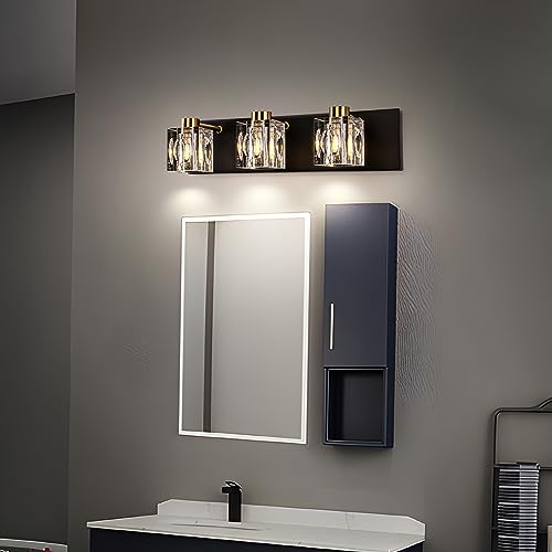 3 Light Crystal Vanity Lights