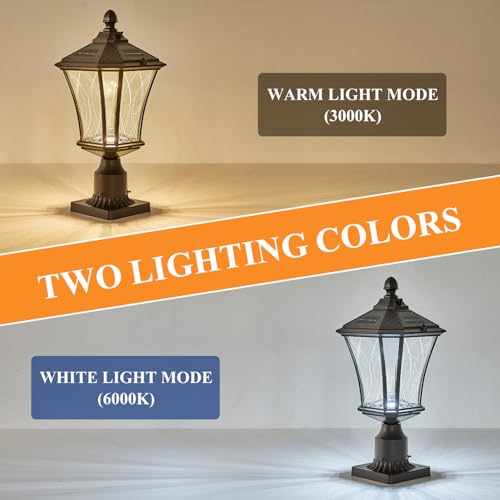Dusk to Dawn Solar Outdoor Post Lights