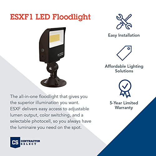 All-in-One LED Flood Light, Waterproof Dusk to Dawn MVOLT
