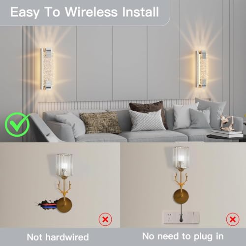 Battery Operated Wall Sconce