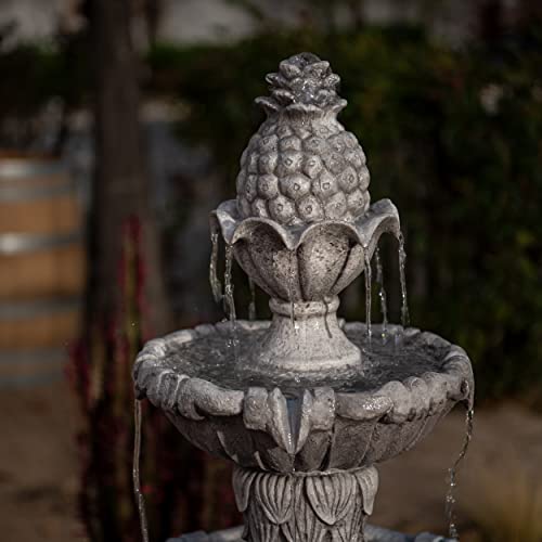 Large Outdoor Electric Bird Bath Fountain 58.3"