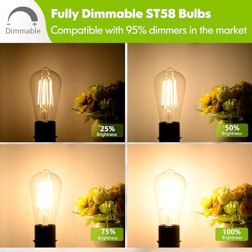 Dimmable LED Bulbs (6 Count)