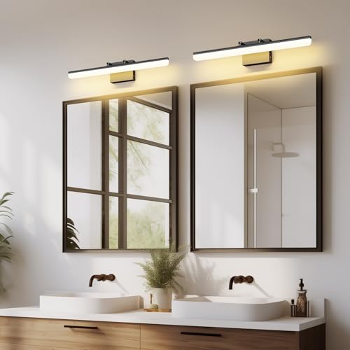 Black Vanity Light 24"