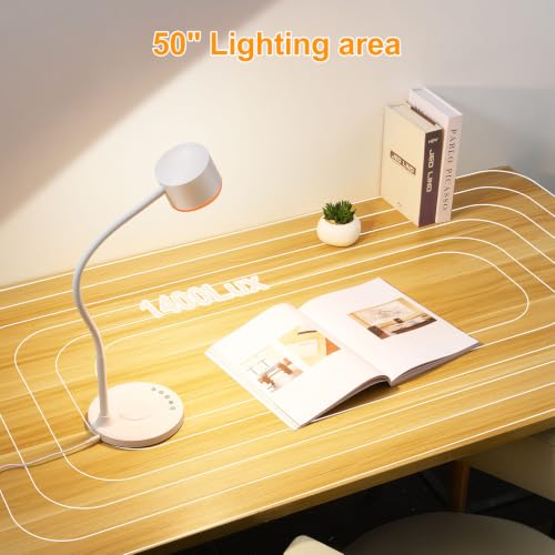 Desk lamp with 2 USB Charging Ports