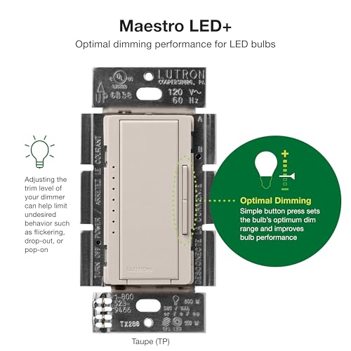 Maestro LED+ Dimmer Switch