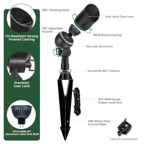 Low Voltage Landscape Spotlight (2 Count)