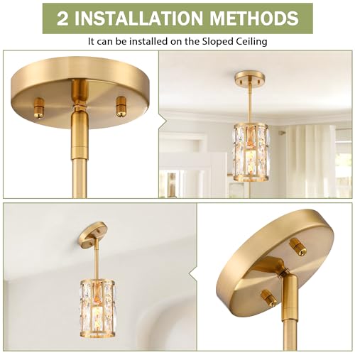 Modern Crystal Pendant Light Fixture 2