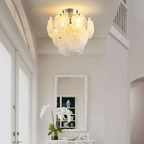 Glass Ceiling Light Fixture