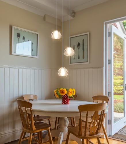 Modern Chandelier Crystal Pendant Light for Kitchen Island Dining Room Bedroom Hallway Gold