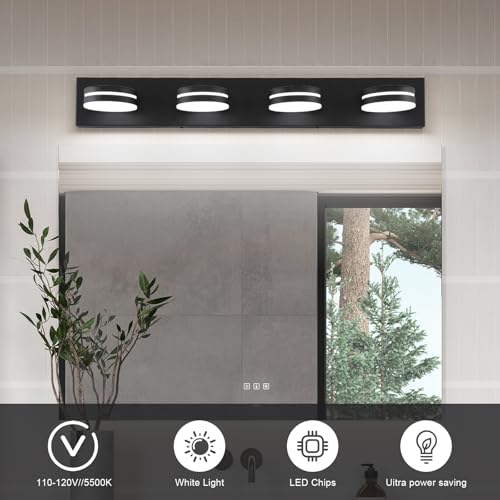 4 Light Bathroom Vanity Light (4 Count)
