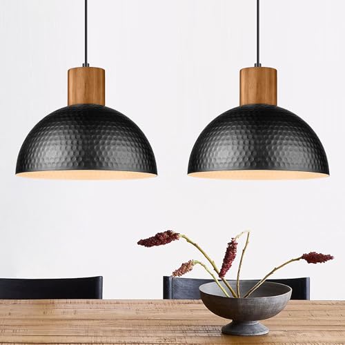 2 Pack Hammered Pendant Lights (2 Count)