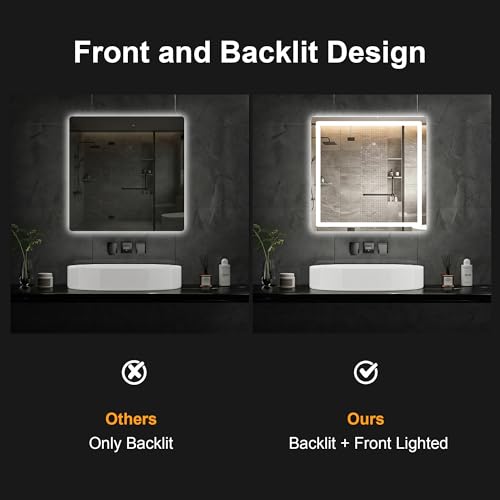 LED Bathroom Mirror with Lights